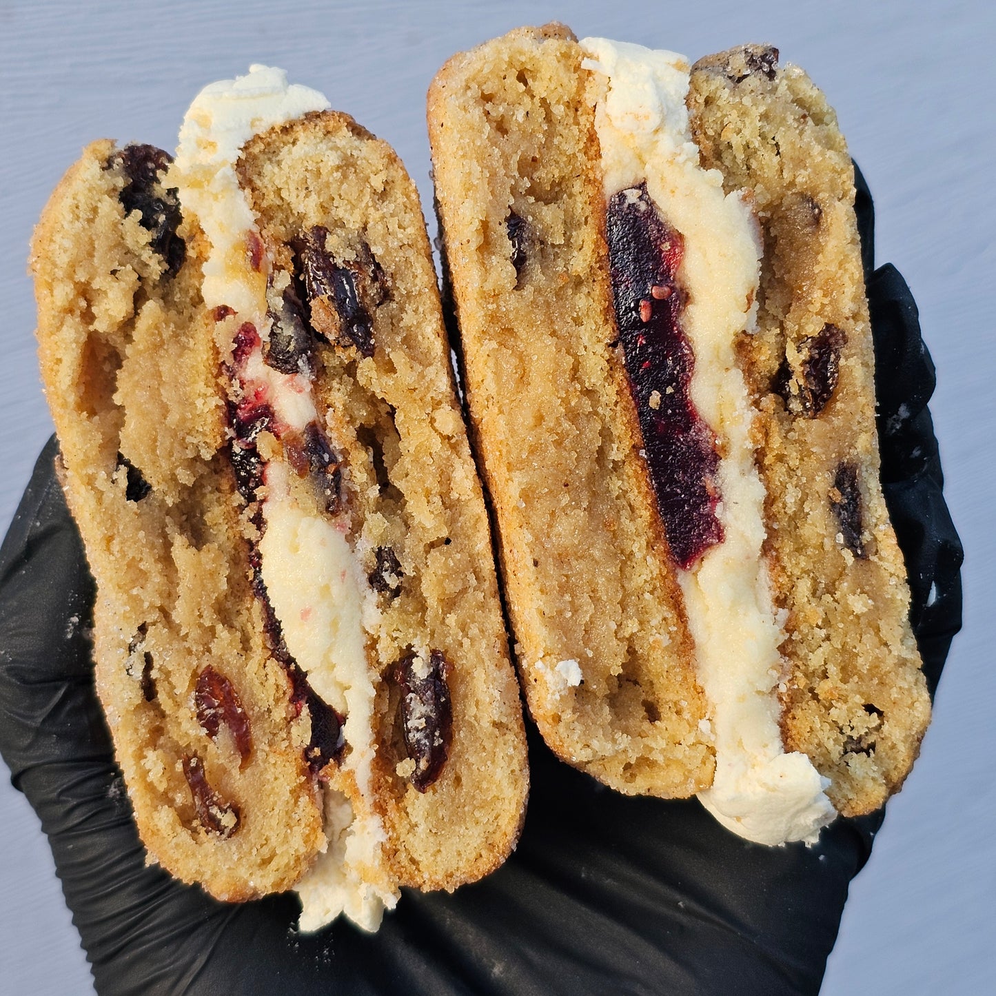 WELSHCAKE & JAM COOKIE SARNIE