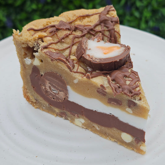 CREME EGG COOKIE PIE